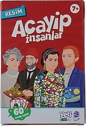 Yeti Acayip İnsanlar Resim Kart Oyunu ürün görseli