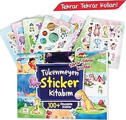 Yükselen Zeka Tükenmeyen Sticker Kitabım ürün görseli