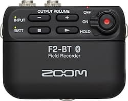 Zoom F2-BT Bluetooth Yaka Mikrofonu ve Ses Kayıt Cihazı ürün görseli