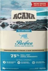 Acana Pacifica Tahılsız Balıklı 4.5 kg Tüm Yaşam Evreleri Yetişkin Kedi Maması ürün görseli