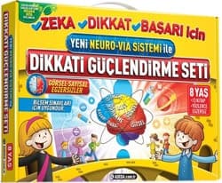 Adeda Yayıncılık Dikkati Güçlendirme Seti (8 Yaş) - Osman Abalı ürün görseli