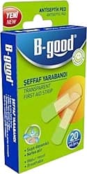 B-Good Şeffaf Suya Dayanıklı Yara Bandı 20'li ürün görseli