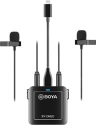 Boya BY-DM20 PC 2'li Telefon Yaka Mikrofonu ürün görseli