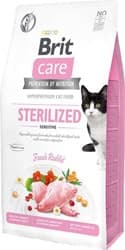 Brit Care Sterilised Sensitive Tavşanlı 7 kg Kısırlaştırılmış Yetişkin Kedi Maması ürün görseli