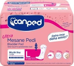 Canped Ultra Büyük Boy (L) 10'lu 2 Paket Mesane Pedi ürün görseli