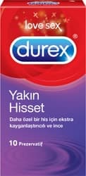 Durex Yakın Hisset 10'lu Prezervatif ürün görseli