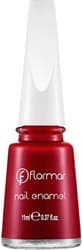 Flormar Nail Enamel 128 Bordeaux Scream Oje ürün görseli
