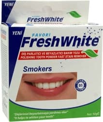 Fresh White Beyazlatıcı ve Parlatıcı Smokers Diş Tozu 50 gr ürün görseli