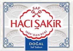 Hacı Şakir Doğal Saf 4x200 gr Beyaz Sabun ürün görseli
