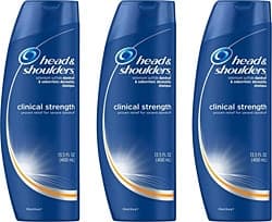Head & Shoulders Clinical Strength 400 ml 3 Adet Kepek Şampuanı ürün görseli