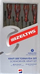İzeltaş Kraft 4100008107 7 Parça Tornavida Seti ürün görseli