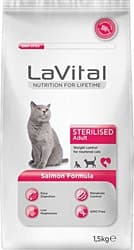 LaVital Somonlu 1.5 kg Kısırlaştırılmış Yetişkin Kedi Maması ürün görseli