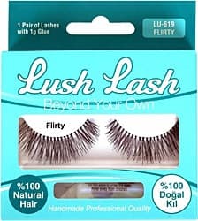 Lush Lash LU-619 %100 Doğal Kıl Flirty Takma Kirpik ürün görseli