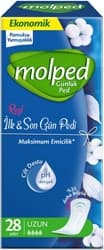 Molped İlk & Son Gün Uzun 28'li Günlük Ped ürün görseli