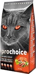 Prochoice Pro 33 Sterilised Somon ve Karidesli 15 kg Yetişkin Kedi Maması ürün görseli