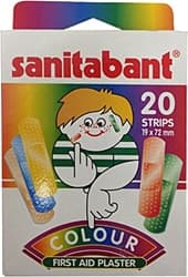 Sanitabant Colour Renkli 20'li Yara Bandı ürün görseli
