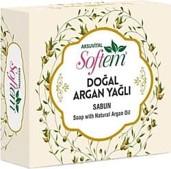 Softem Doğal Argan Yağlı Sabun 130 gr ürün görseli