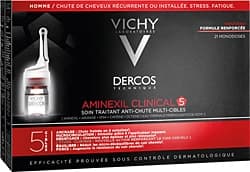 Vichy Dercos Aminexil Clinical 5 Erkek 21x6 ml Saç Dökülmesine Karşı Serum ürün görseli