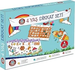 Çocuk Akademi 4 Yaş Dikkat Seti ürün görseli