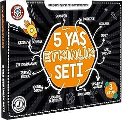 Çocuk Akademi 5 Yaş Etkinlik Seti - Kolektif ürün görseli