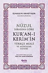 Nüzul Sırasına Göre Kur'an-ı Kerim'in Türkçe Meali ve Muhtasar Tefsiri - Elmalılı M. Hamdi Yazır ürün görseli