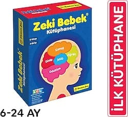 Zeki Bebek Kütüphanesi 8'li Set (6-24 Ay) - Kolektif ürün görseli