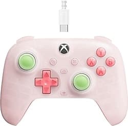 8Bitdo Ultimate Mini Pembe Kablolu Oyun Kolu ürün görseli