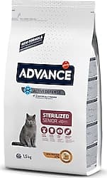 Advance Sterilised +10 Tavuklu 1.5 kg Kısırlaştırılmış Yaşlı Kedi Maması ürün görseli