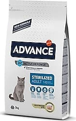 Advance Sterilised Hindili 3 kg Kısırlaştırılmış Yetişkin Kedi Maması ürün görseli