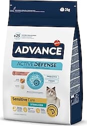 Advance Sensitive Sterilised Somonlu 3 kg Kısırlaştırılmış Yetişkin Kedi Maması ürün görseli