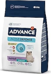 Advance Hairball Sterilised Hindili 10 kg Kısırlaştırılmış Yetişkin Kedi Maması ürün görseli