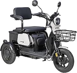 Apec APM2 1000 W 3 Tekerlekli Elektrikli Motosiklet Beyaz ürün görseli