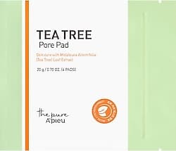 A 'pıeu The Pure Tea Tree Pore Gözenek Bakımı Yüz Temizleme Pedi ürün görseli