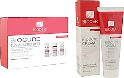 Bioder Biocure Tüy Azaltıcı Krem 130 ml + Tüy Azaltıcı Vücut Kürü 3x10 ml ürün görseli