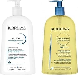 Bioderma Atoderm Intensive Foaming Gel 1000 ml + Huile De Douche Duş Yağı 1000 ml ürün görseli
