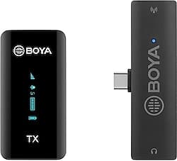 Boya BY-XM6-S5 Type-C Kablosuz Yaka Mikrofonu ürün görseli