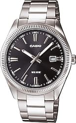 Casio Standart MTP-1302D-1A1VDF Gümüş-Siyah Erkek Kol Saati ürün görseli