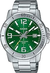 Casio Standart MTP-VD01D-3BVUDF Çelik Kordon Yeşil Erkek Kol Saati ürün görseli