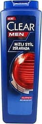 Clear Men Hızlı Stil 2'si 1 arada 350 ml Kepek Şampuanı ürün görseli