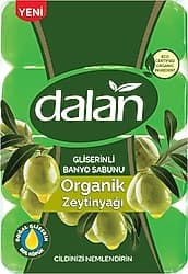 Dalan Gliserinli Organik Zeytinyağlı 4x150 gr Banyo Sabunu ürün görseli
