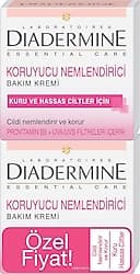 Diadermine Essentials Hassas Ciltler Koruyucu pH5 50 ml 2'li Paket Günlük Bakım Kremi ürün görseli