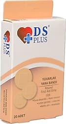 DS Plus Yuvarlak Su Geçirmez 20'li Yara Bandı ürün görseli