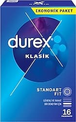 Durex Klasik 16'lı Prezervatif ürün görseli
