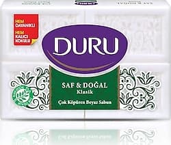 Duru Saf & Doğal Klasik 4x150 gr Banyo Sabunu ürün görseli