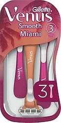Gillette Venus Smooth Miami Kullan At 3'lü Kadın Tıraş Bıçağı ürün görseli