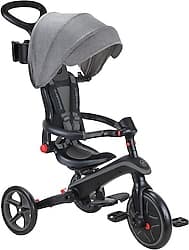 Globber Explorer 4 in 1 Siyah-Gri Katlanabilir Bebek Bisikleti ürün görseli