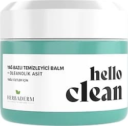 Herbaderm Hello Clean Oleanolik Asit 100 ml Yağ Bazlı Temizleyici Balm ürün görseli