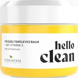 Herbaderm Hello Clean Saf Vitamin C 100 ml Yağ Bazlı Temizleyici Balm ürün görseli
