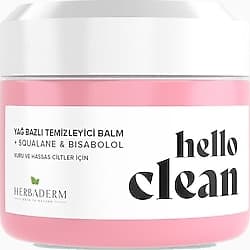 Herbaderm Hello Clean Squalane & Bisabolol 100 ml Yağ Bazlı Temizleyici Balm ürün görseli