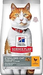 Hill's Young Sterilised Tavuklu 3 kg Kısırlaştırılmış Yetişkin Kedi Maması ürün görseli